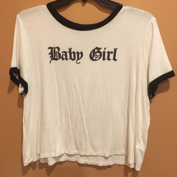 Charlotte Russe Tops - Charlotte Russe babygirl tee size medium
